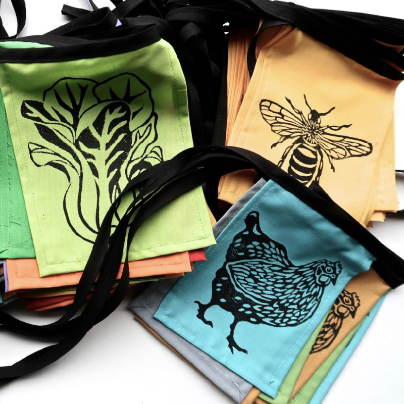 Flags for garden and home
