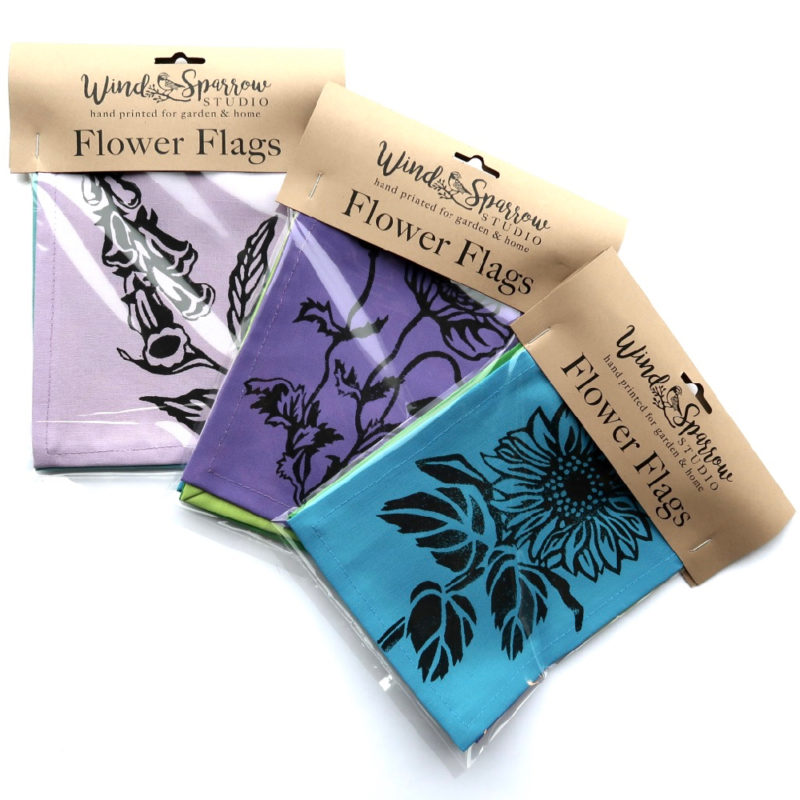 Flower Flags (jewel tones) in packaging