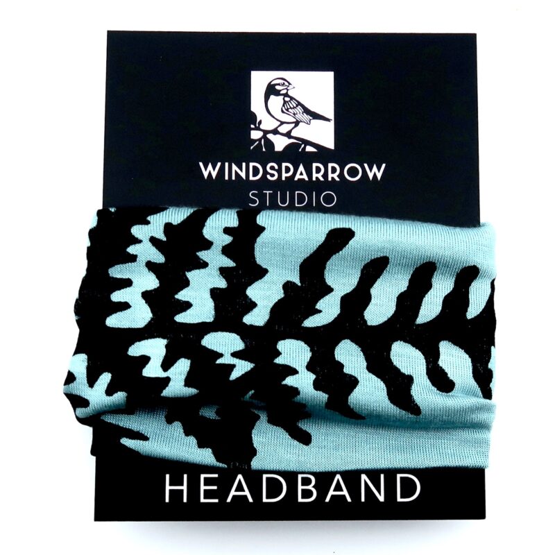 Fern Headband (black ink)