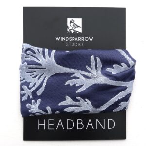 Parsley headband (white ink)