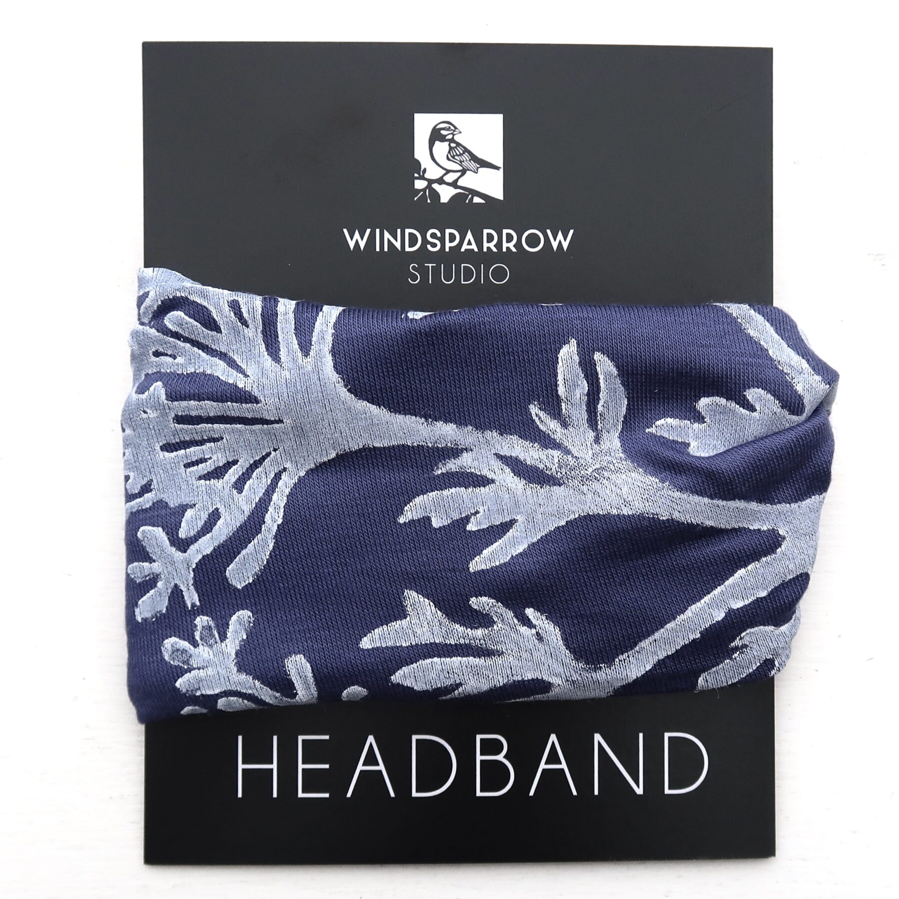 Parsley headband (white ink)