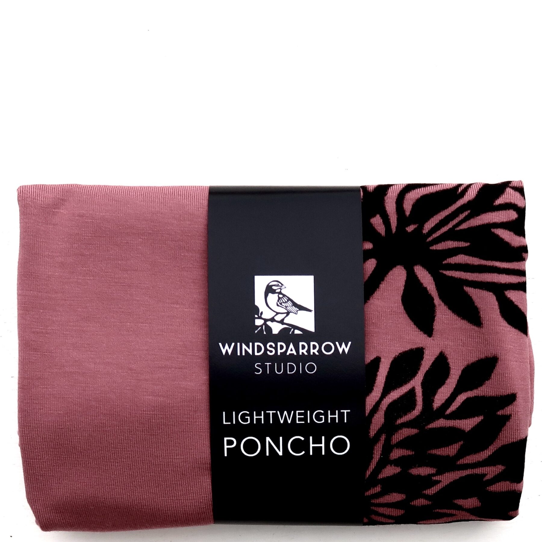 Allium poncho (black ink) in packaging